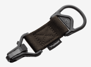Magpul MAG516-GRY MS1/MS3 Sling Adapter made of Steel with Stealth Gray Melonite Finish Polymer Hardware Nylon 1.25″ Webbing & Two to One-Point Design for AR-15 M4 & M16