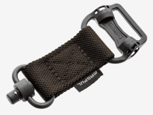 Magpul MAG518-RGR MS4 Sling GEN2 made of Ranger Green Nylon Webbing with 1.25″ W Adjustable One-Two Point Design & 2 QD Push Button Swivels for AR-Platforms