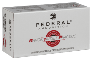 Federal RTP9115 Range & Target  9mm Luger 115 gr Full Metal Jacket 50rd Box