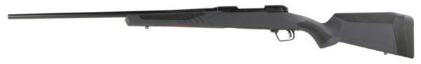 Savage Arms 57173 110 Hunter 6.5 Creedmoor 4+1 24  Matte Black Metal  Gray Fixed AccuStock with Accufit”