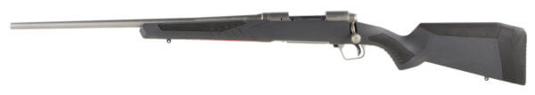 Savage Arms 57170 110 Storm 6.5 Creedmoor 4+1 22  Matte Stainless Metal  Gray Fixed AccuStock with AccuFit  Left Hand”