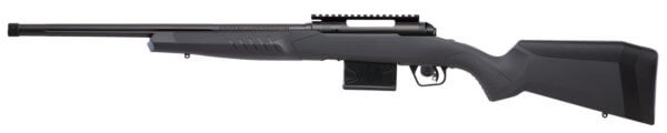 Savage Arms 57232 110 Tactical 6.5 Creedmoor 10+1 24″ Matte Black Metal Gray Fixed AccuStock with AccuFit