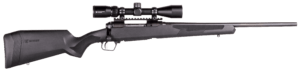 Savage Arms 57313 110 Apex Hunter XP 30-06 Springfield 4+1 22″ Matte Black Metal Synthetic Stock Vortex Crossfire II 3-9x40mm Scope