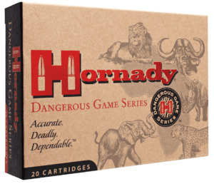 Hornady 82682 Dangerous Game 500-416 Nitro Express 400 gr Dangerous Game Solid 20 Rd Box / 6 Cs