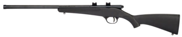 Savage Arms 13834 Rascal FV-SR 22 LR Caliber with 1rd Capacity  16.12 Threaded Barrel  Matte Blued Metal Finish & Matte Black Synthetic Stock Right Hand (Youth)”
