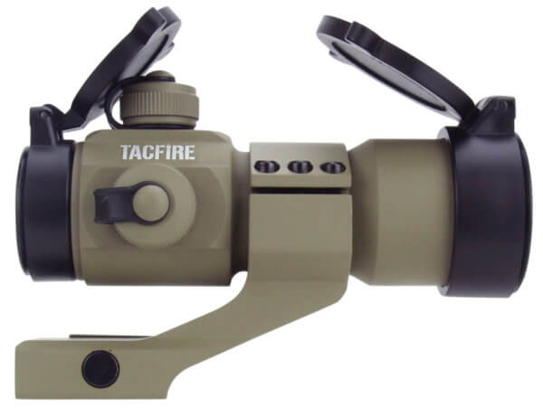 TacFire RD004T RD004-T Red Dots Tan 1x30mm 2 MOA Red/Green Dual Illuminated Dot Reticle