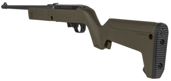 Ruger 31101 10/22 Takedown 22 LR 10+1 16.40 Barrel  Satin Blued Alloy Steel  Exclusive Magpul X-22 Backpacker OD Green Stock  Cross-Bolt Manual Safety  Includes 4 BX-1 Mags”