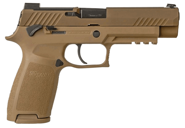 Sig Sauer 320F9M17MS P320 M17 9mm Luger Double 4.70″ 17+1 Coyote Polymer Grip Coyote Stainless Steel PVD Slide