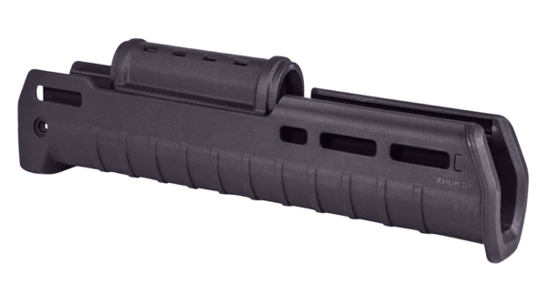 Magpul MAG586-PLM ZHUKOV Handguard made of Polymer with Plum Finish & 11.70″ OAL for AK-Platform