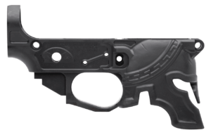 Spikes STLB610PH Rare Breed Spartan Stripped Lower Receiver Multi-Caliber 7075-T6 Aluminum Black Anodized with Painted Front for AR-15