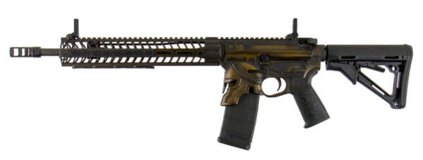 Spikes STR5610M2R Spartan Rifle  5.56x45mm NATO 16 No Magazine Bronze Cerakote Black 6 Position Magpul CTR Stock”
