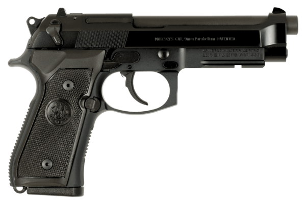 Beretta USA JS92M9A1CA M9A1 *CA Compliant 9mm Luger 4.90″ Barrel 10+1 Black Bruniton Finish Frame Serrated Steel Slide & Polymer Grip