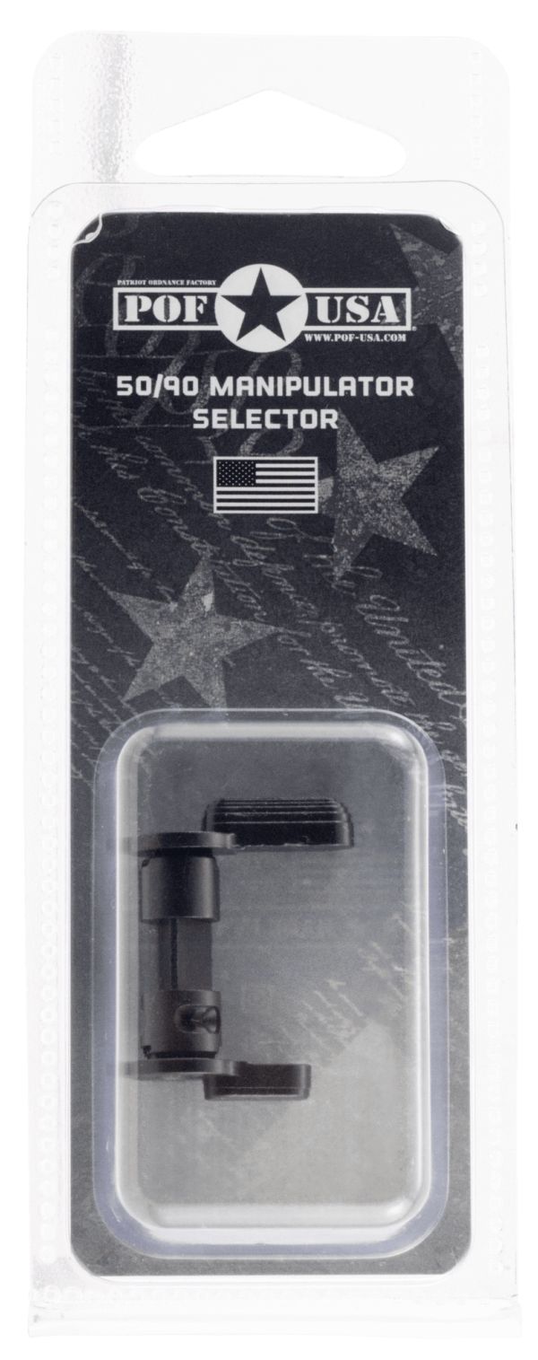 Patriot Ordnance Factory 01461 Safety Selector 50/90 Degree Black Hardcoat Anodized AR-Platform Ambidextrous