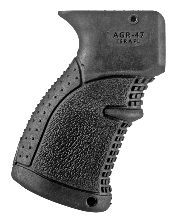 FAB Defense FXAGR47B AGR-47 Ergonomic Rubberized Pistol Grip for AK-47/74/ AKS-74U Krinkov/ ATI Galil Fiberglass Reinforced Black Polymer