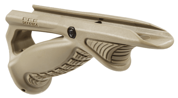 FAB Defense FXPTKT PTK Ergonomic Pointing Grip Made of Polymer With Flat Dark Earth Finish & Storage Compartment for Picatinny Rail