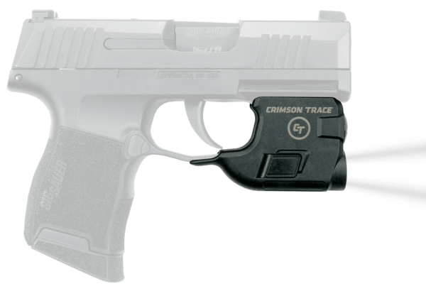 Crimson Trace LTG772 Lightguard For Handgun Sig P365 110 Lumens Output White LED Light Trigger Guard Mount Matte Black Polymer