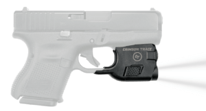 Crimson Trace LTG777 Lightguard Matte Black Polymer Compatible w/Glock 26/27/33 Handgun 110 Lumens White LED Bulb
