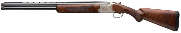 Browning 018163304 Citori Feather Lightning 12 Gauge 28 Barrel 3″ 2rd  Blued Steel Barrel  Satin Nickel Finished Engraved Alloy Receiver   American Black Walnut Stock With Lightening Style Grip”