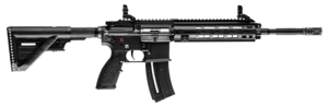 HK HK 416 Rimfire 22 LR 16.10″ 10+1 Black Retractable Stock