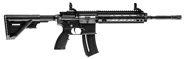 HK HK 416 Rimfire 22 LR 16.10″ 10+1 Black Retractable Stock
