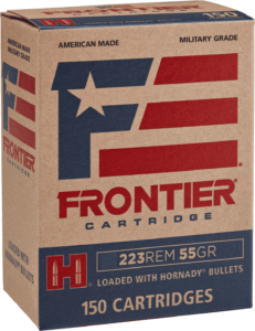 Frontier Cartridge FR1415 Rifle 223 Rem 55 gr Hollow Point Match 150 Rd Box / 8 Cs