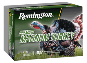 Remington Ammunition 24395 Premier Magnum Turkey 10 3.50″ 2 1/4 oz 4 Shot 5rd Box