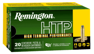 Remington Ammunition RTP357M7A HTP 357 Mag 110 gr Semi-Jacketed Hollow Point (SJHP) 20rd Box
