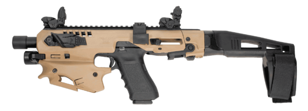 Command Arms MCK21T MCK Standard Conversion Kit Fits Glock 20/21 Gen3 Flat Dark Earth Synthetic Stock