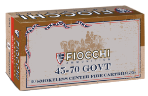 Fiocchi 4570A Special 45-70 Gov 405 gr Lead Round Nose Flat Point (LRNFP) 20rd Box