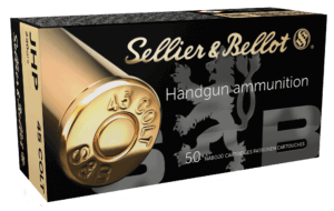 Sellier & Bellot SB45F Handgun 45 Colt (LC) 230 gr Jacketed Hollow Point (JHP) 50 Rd Box / 12 Cs
