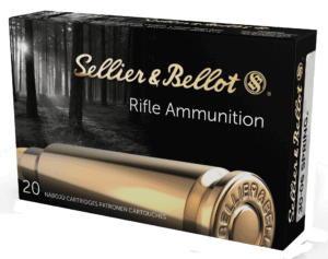 Sellier & Bellot SB3006F Rifle 30-06 Springfield 147 gr Metal Case (FMJ) 20rd Box