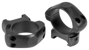 Konus 7406 Scope Ring Set Quick Release For Rifle Picatinny/Weaver High 1″ Tube Matte Black Steel