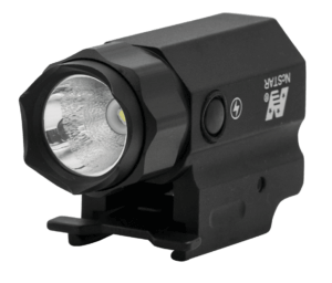 NcStar ACQPTF Compact Flashlight Black White Cree LED 150 Lumens QR w/Strobe