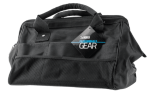 NcStar CV2905 Range Bag Black 600D PVC with Heavy Duty Zippers Carry Handles & Extra Storage Space