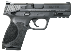 Smith & Wesson 12473 M&P Performance Center Shield M2.0 Micro-Compact Frame 45 ACP 6+1/7+1  3.30″ Black Armornite Ported Stainless Steel Barrel & Ported/Serrated Slide  Matte Black Polymer Frame  HiViz FO Front & Rear Sights  No Safety