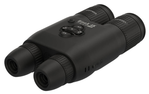 ATN DGBNBN4KLRF BinoX 4K Night Vision Black 4-16x 40mm 600 lp/mm Resolution Features Smart Day/Night Bino w/Rangefinder