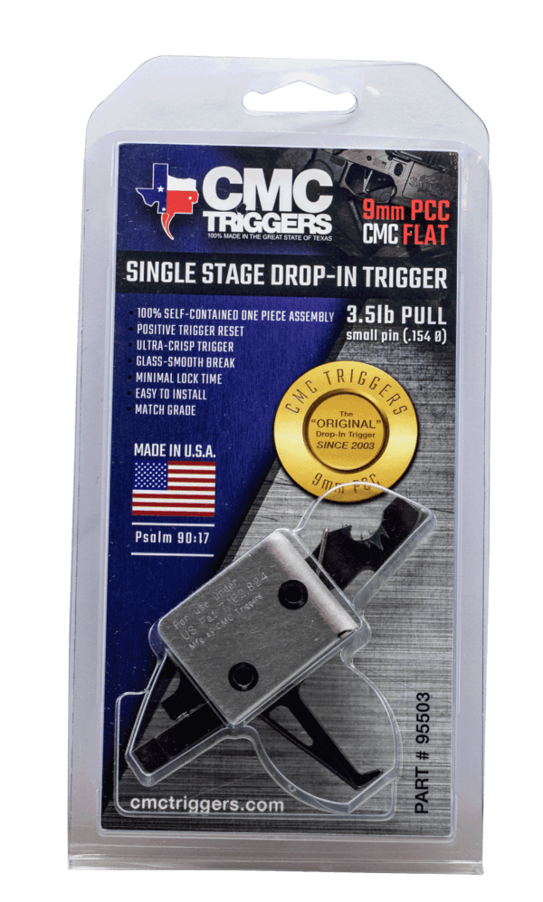Timney Triggers 683 Replacement Trigger Single-Stage Straight Trigger with 4.50 lbs Draw Weight & Black Finish for Sig MPX