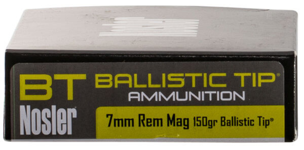 Nosler 40045 Ballistic Tip Hunting 7mm Rem Mag 150 gr Spitzer Ballistic Tip (SBT) 20rd Box