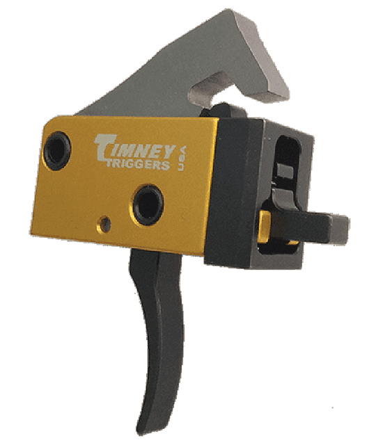 Timney Triggers 681 PCC Trigger Single-Stage Curved Trigger with 2.50-3 lbs Draw Weight for AR-Platform