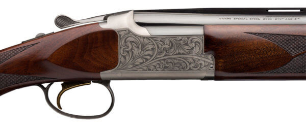 Browning 018142605 Citori White Lightning Full Size 20 Gauge Break Open 3 2rd  26″ Polished Blued Over/Under Vent Rib Barrel  Silver Nitride Engraved Steel Receiver  Fixed Grade III/IV Oiled Black Walnut Wood Stock”