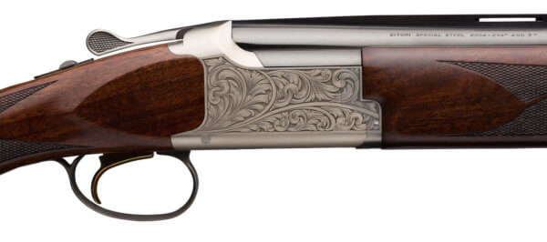 Browning 018163604 Citori Feather Lightning 20 Gauge 28 Barrel 3″ 2rd  Blued Steel Barrel  Satin Nickel Finished Engraved Alloy Receiver  American Black Walnut Stock With Lightening Style Grip”