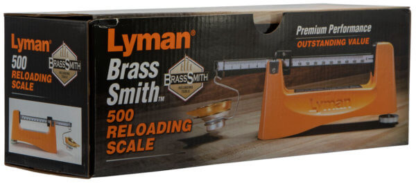 Lyman 7752225 Brass Smith 500 Reloading Scale Aluminum Orange