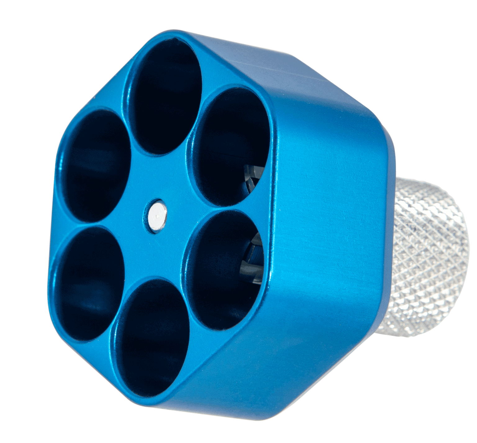 Pachmayr 02655 Competition Speedloader Made of Aluminum with Blue Finish for S&W N Frame Holds up to 6rds