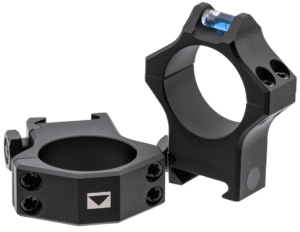 Steiner 5960 T-Series Scope Ring Set For Tactical Rifle Picatinny Rail Low 30mm Tube Matte Black Steel