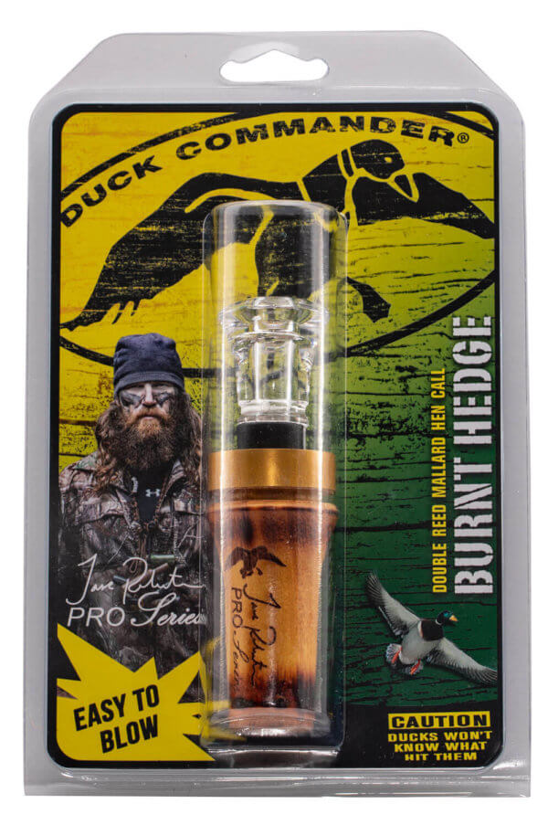 Duck Commander DCPROB Pro Series Mallard Hen Double Reed Wood Hunting Duck Call 