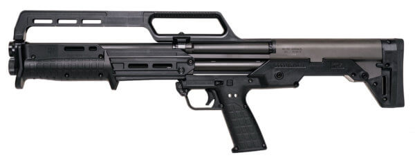 Kel-Tec KS7BLK KS7 12 Gauge 6+1 (3″ Shell) 7+1 (2.75″ Shell) 3″ 18.50″ Barrel Carry Handle Synthetic Fixed Bullpup Stock w/Rubber Recoil Pad Polymer Pistol Grip