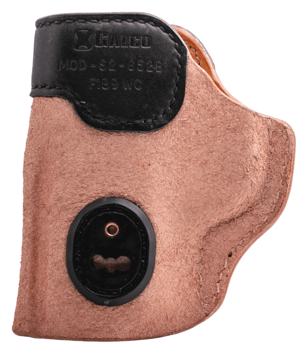 Galco S2250B Scout 3.0 IWB Natural/Black Leather UniClip/Stealth Clip Fits Sig P229/P228 Ambidextrous