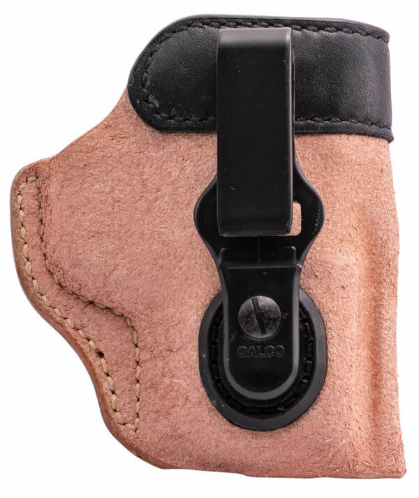 Galco S2652B Scout 3.0 IWB Natural/Black Leather UniClip/Stealth Clip Fits S&W M&P Shield/Ruger Max-9/FN 503/509 Ambidextrous