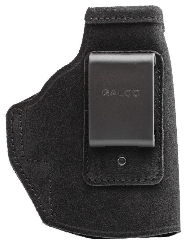 Galco STO464B Stow-N-Go IWB Black Leather Belt Clip Fits Hi-Point C Right Hand