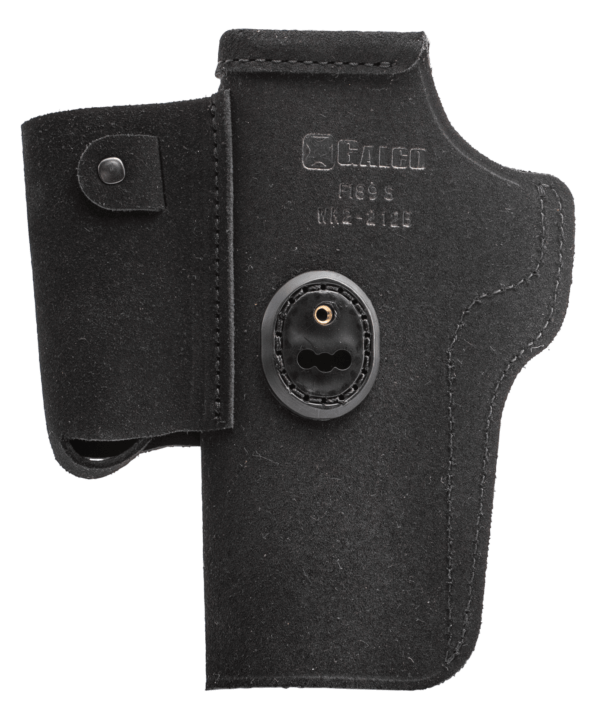 Galco WK2224B WalkAbout 2.0 IWB Black Leather UniClip/Stealth Clip Fits Glock 17 Gen1-5/22 Gen2-5 Ambidextrous